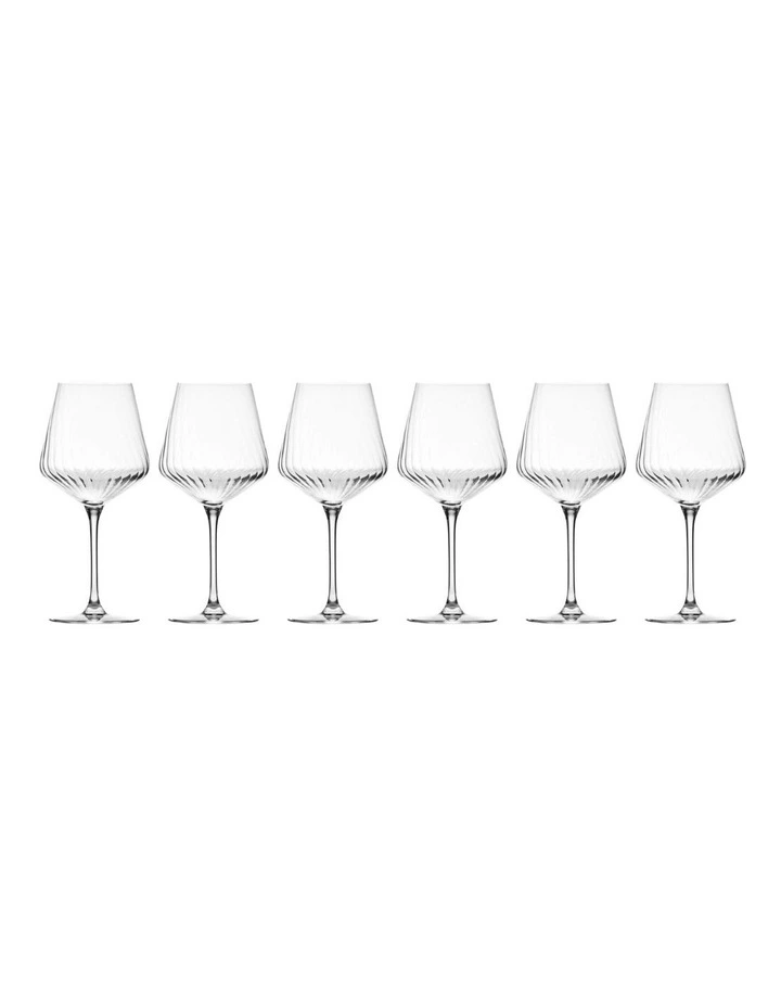 Avant Garde Lumi Wine Glass Set of 6 in Clear image 1