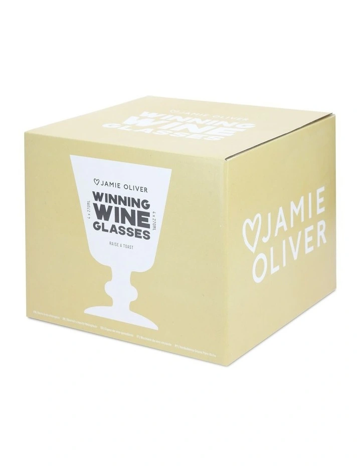Big Love Winning Wine Glass Set Of 4 in Clear image 7