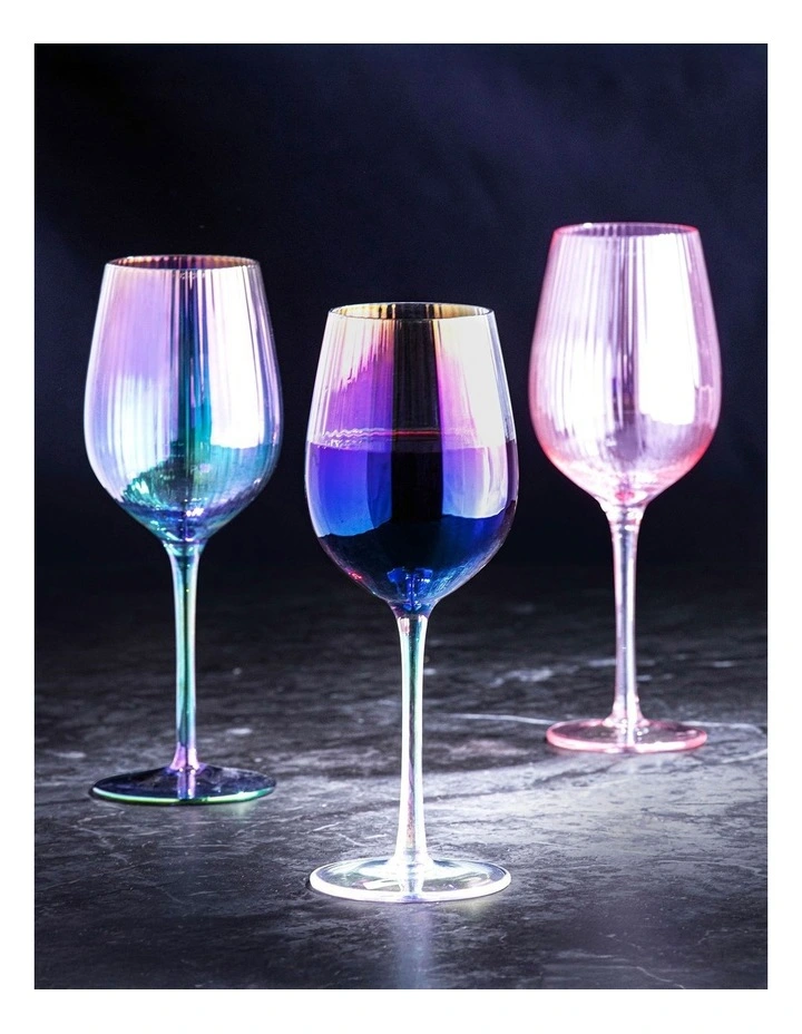 Thalia Pearl Wine Glass Pack Of 2 in Multi image 3