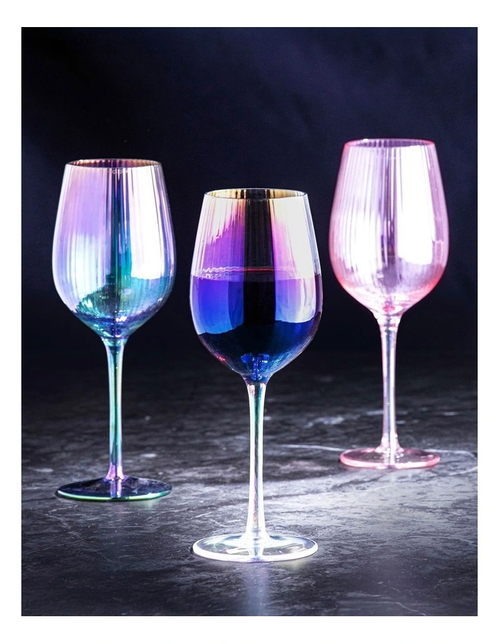 Thalia Quartz Wine Glass Pack Of 2 in Pink image 3