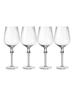 Giovana Wine Glass 600ML Set of 4 Gift Boxed