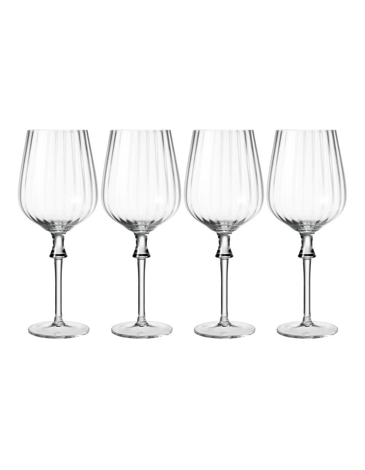 Giovana Wine Glass 600ML Set of 4 Gift Boxed image 1