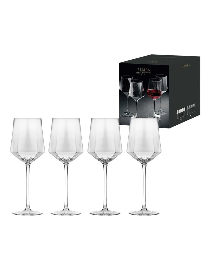 Jaxon Clear 4pk Wine Glass image 2