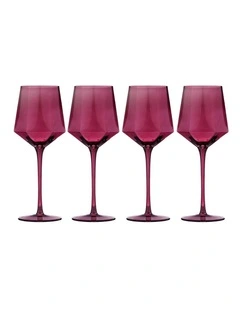 Jaxon Plum 4pk Wine Glass