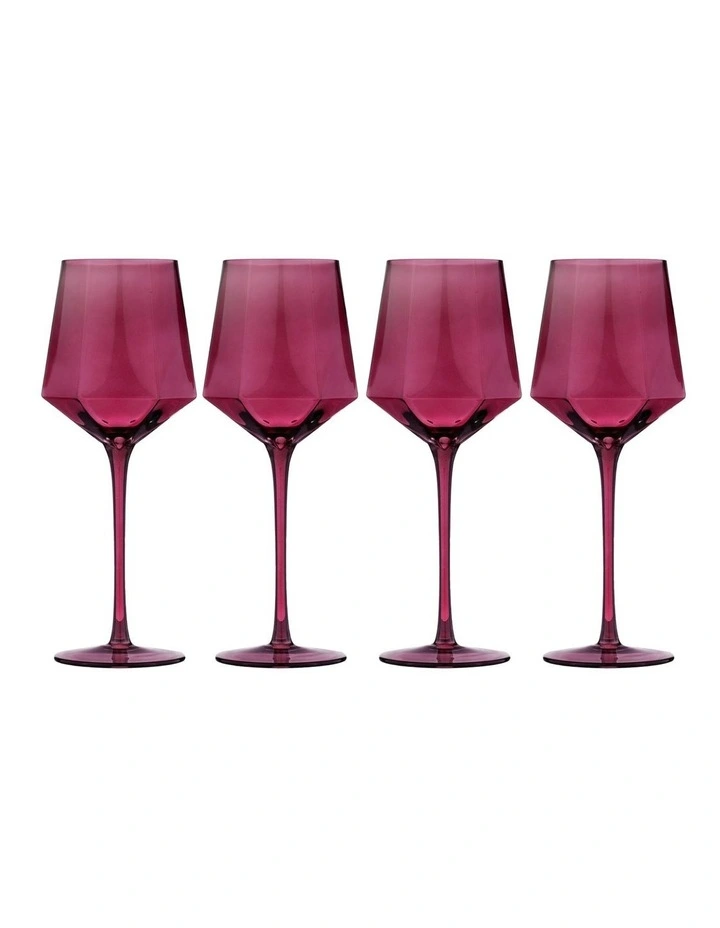 Jaxon Plum 4pk Wine Glass image 1