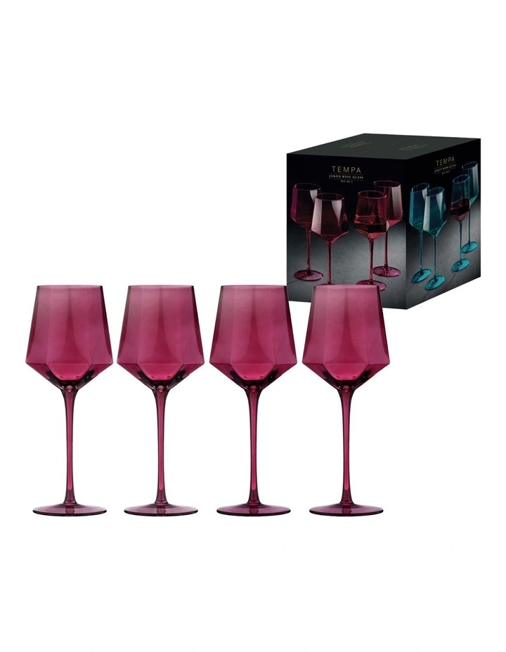 Jaxon Plum 4pk Wine Glass image 2
