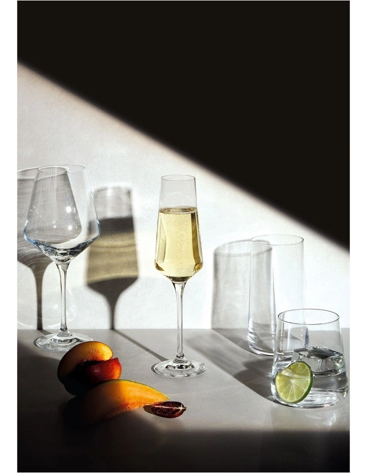 Avant Garde Wine Glass 450ml Set of 6 Gift Boxed Set in Clear image 4