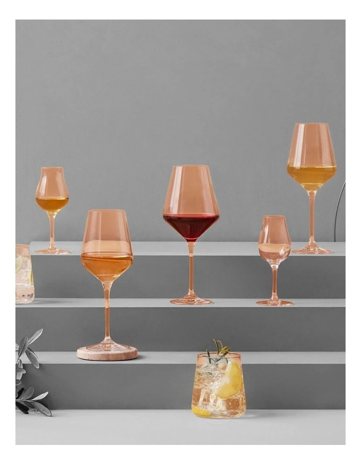 Avant Garde Wine Glass 450ml Set of 6 Gift Boxed Set in Clear image 5
