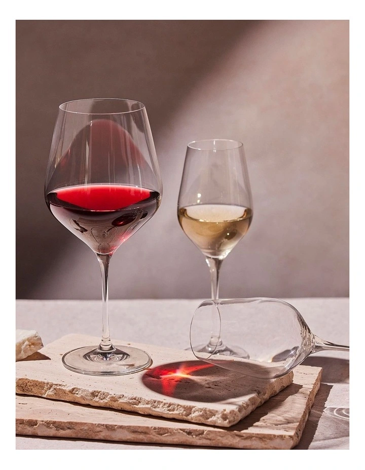 Avant Garde Wine Glass 450ml Set of 6 Gift Boxed Set in Clear image 6