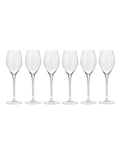 Harmony Prosecco Glass 300ml Set of 6 Gift Boxed in Clear