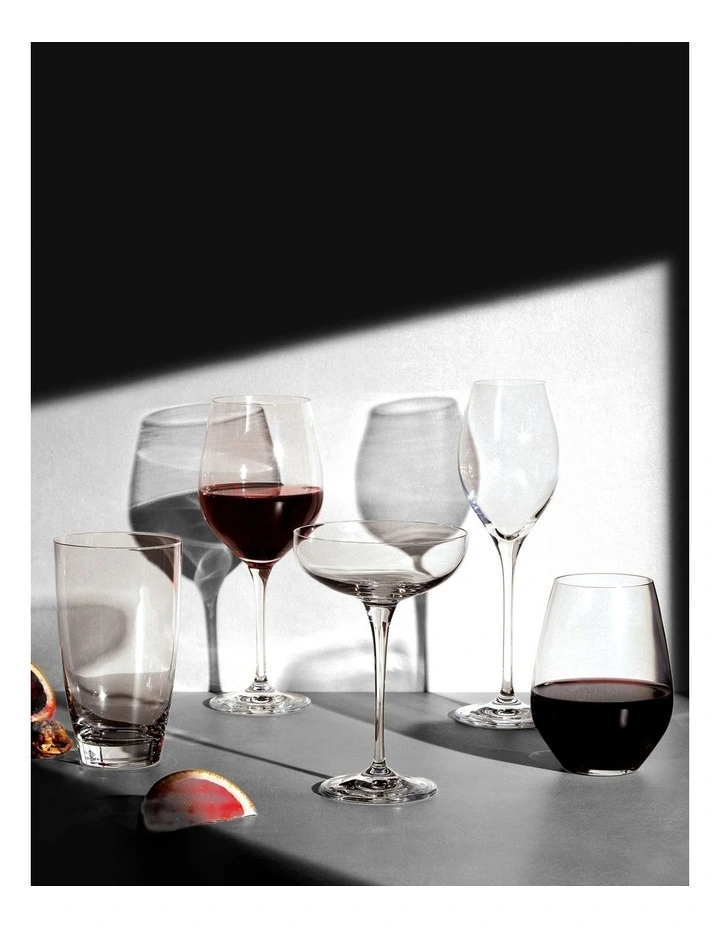 Harmony Prosecco Glass 300ml Set of 6 Gift Boxed in Clear image 4