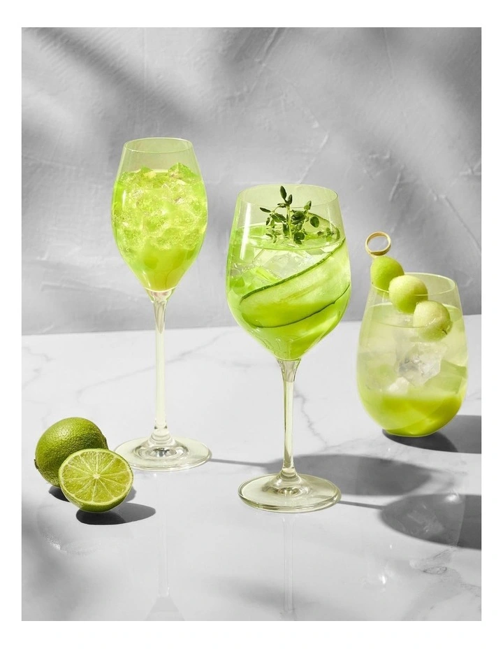 Harmony Prosecco Glass 300ml Set of 6 Gift Boxed in Clear image 5