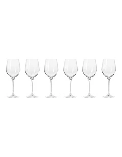 Harmony Wine Glass 430ml Set of 6 Gift Boxed in Clear