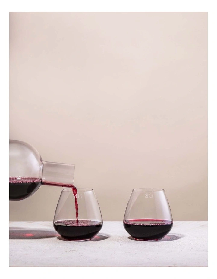 Nero Stemless Wine Glass Set Of 2 image 3