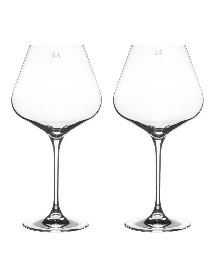 Roma Wine Glass Set of 2 With Gift Box image 1