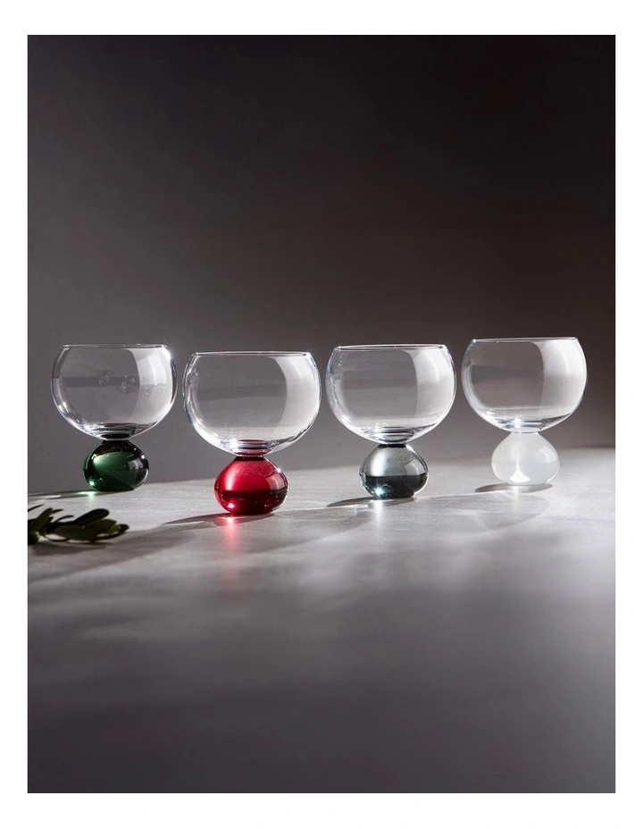 Zephyr Gin Glass 2 Pack in White image 3