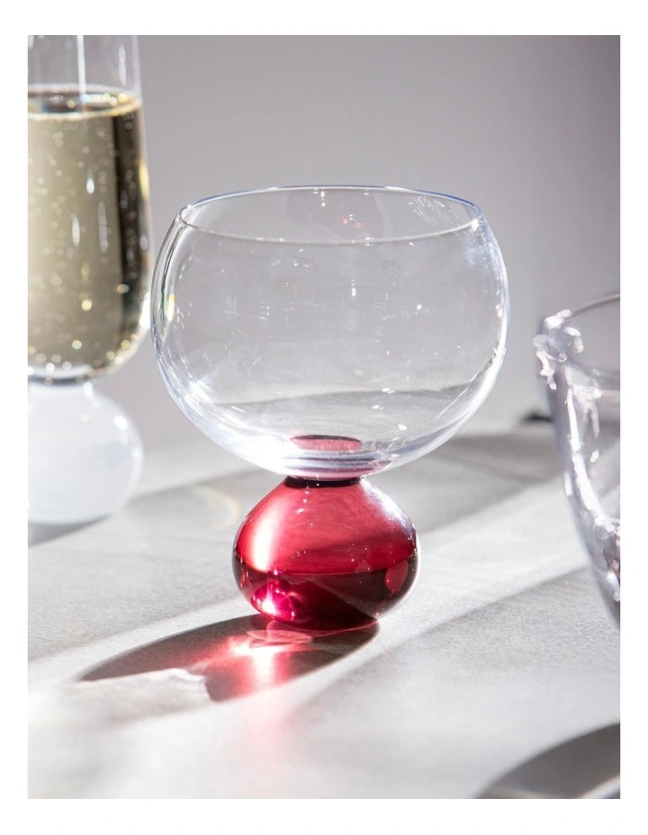 Zephyr Gin Glass 2 Pack in Red image 2