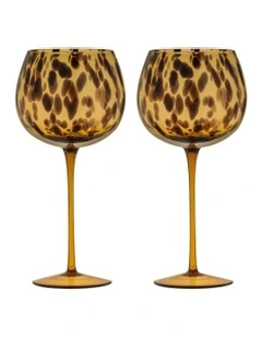 Anthea Gin Glass 2 Pack in Multi