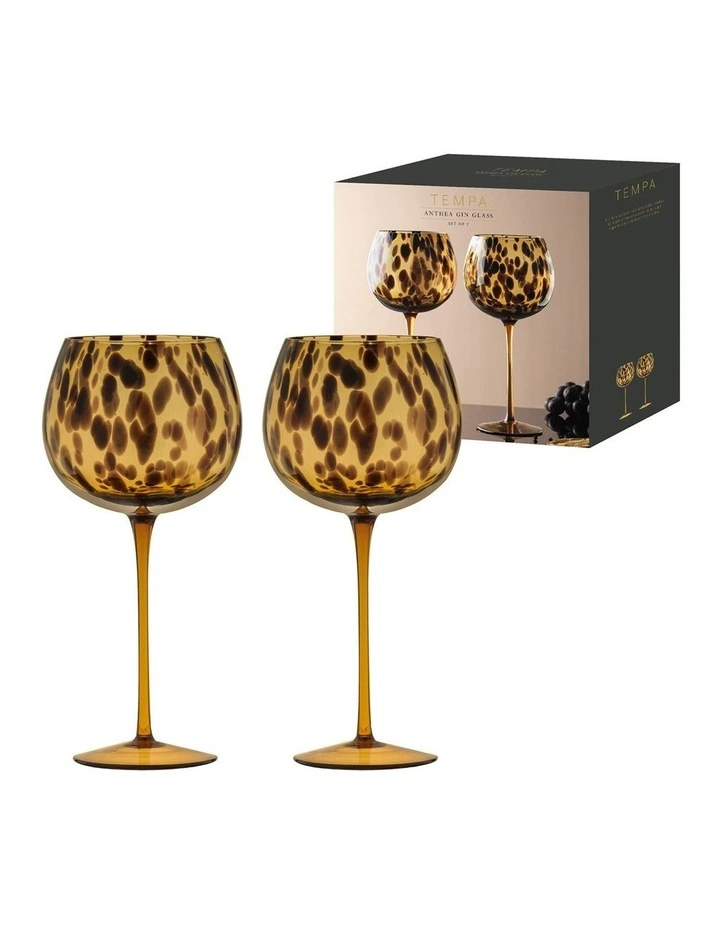 Anthea Gin Glass 2 Pack in Multi image 2