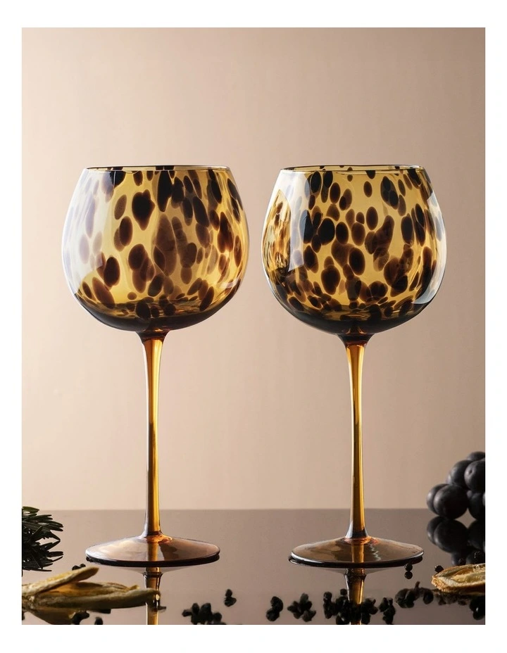 Anthea Gin Glass 2 Pack in Multi image 3