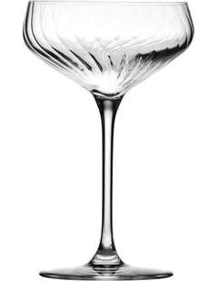 Avant Garde Lumi Cocktail Glass Set of 6 in Clear