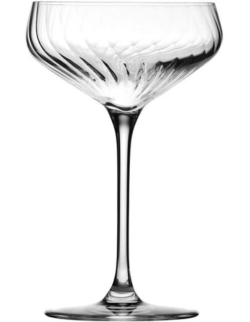 Avant Garde Lumi Cocktail Glass Set of 6 in Clear