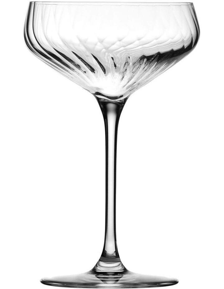 Avant Garde Lumi Cocktail Glass Set of 6 in Clear image 1