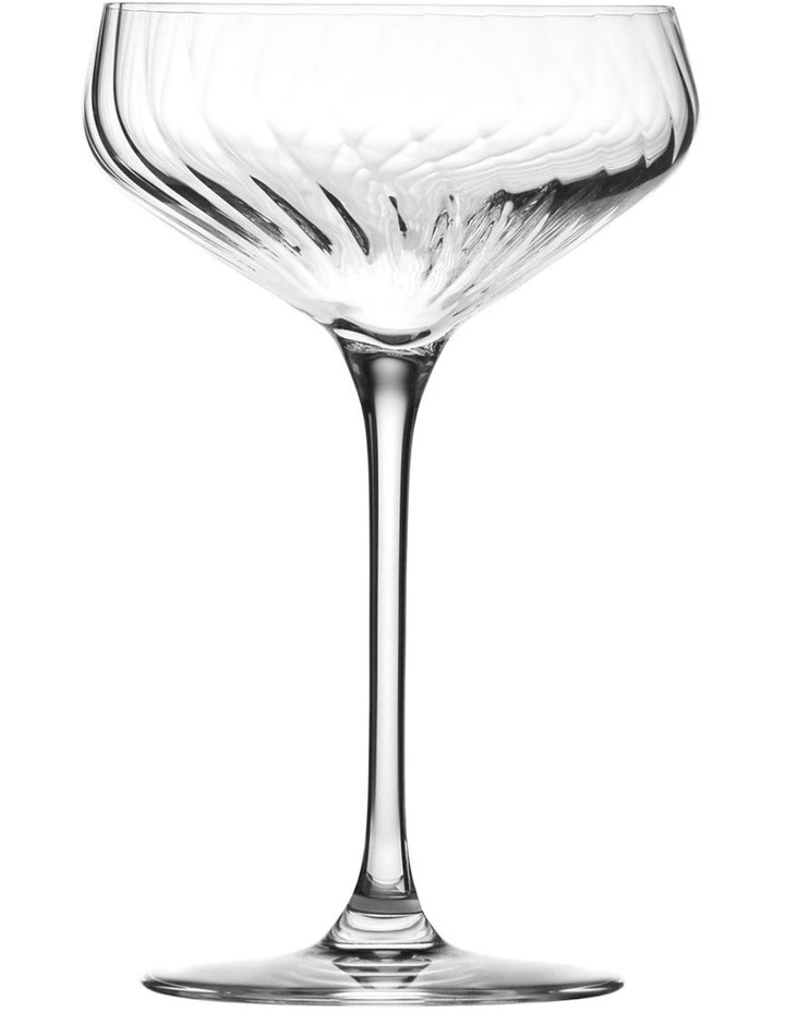 Avant Garde Lumi Cocktail Glass Set of 6 in Clear image 2