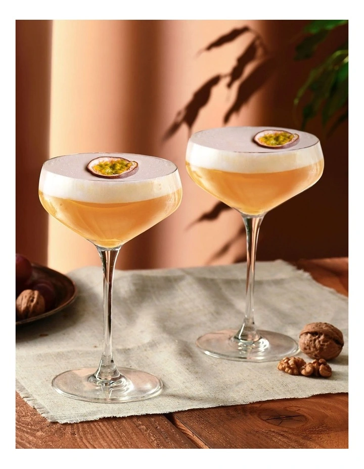 Avant Garde Lumi Cocktail Glass Set of 6 in Clear image 5