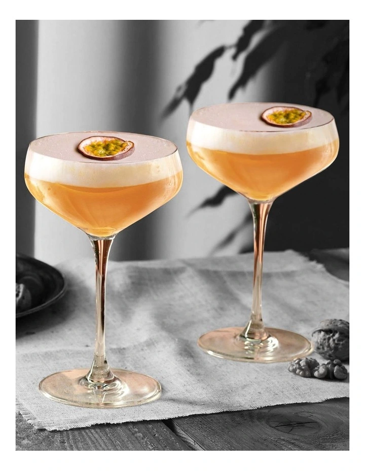 Avant Garde Lumi Cocktail Glass Set of 6 in Clear image 5