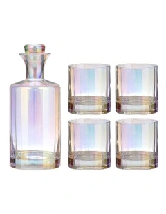 Ava Whisky Set 5 Piece in Multi