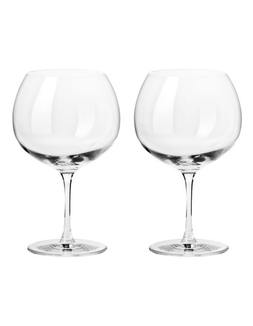 Duet Gin Ballon Glass 670ml Set of 2 in Clear
