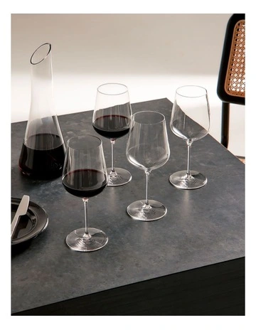 Flinders Decanter and Three Gift Set 4 x No 1 in Clear