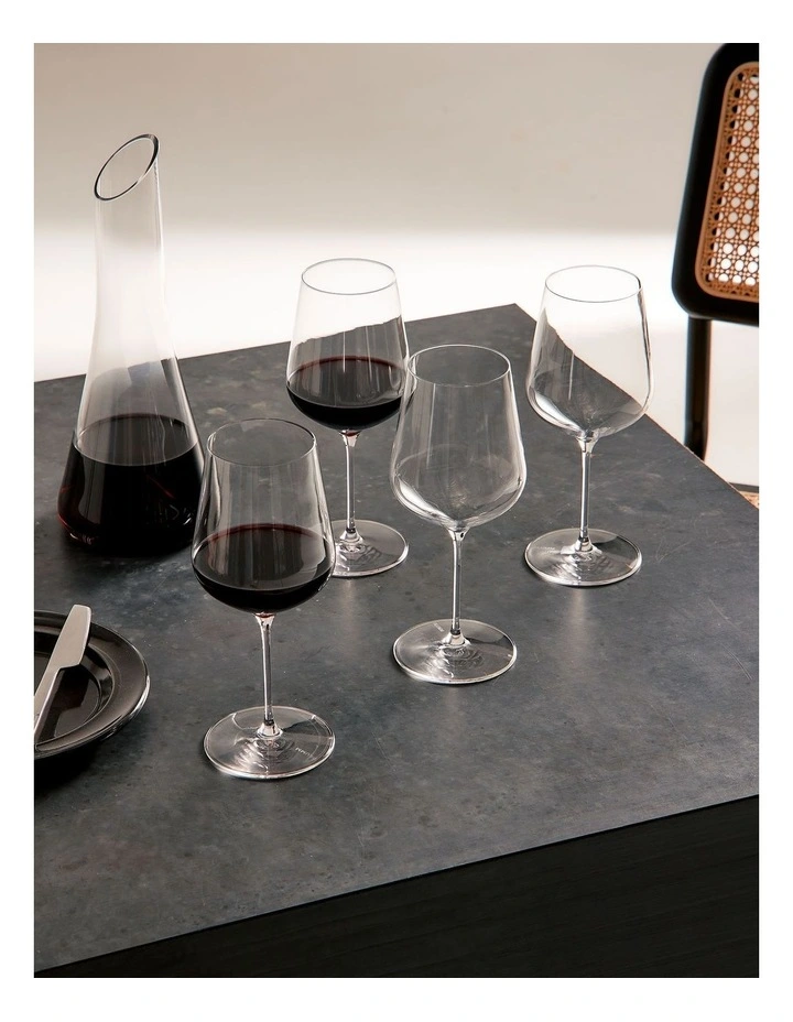 Flinders Decanter and Three Gift Set 4 x No 1 in Clear image 2