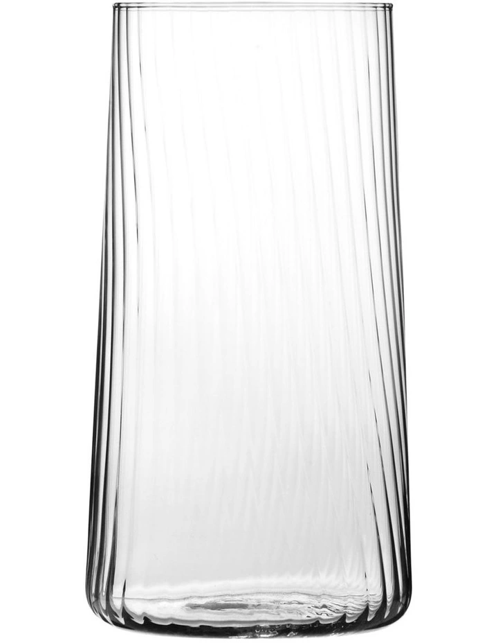 Avant Garde Lumi Highball Set of 6 in Clear image 2