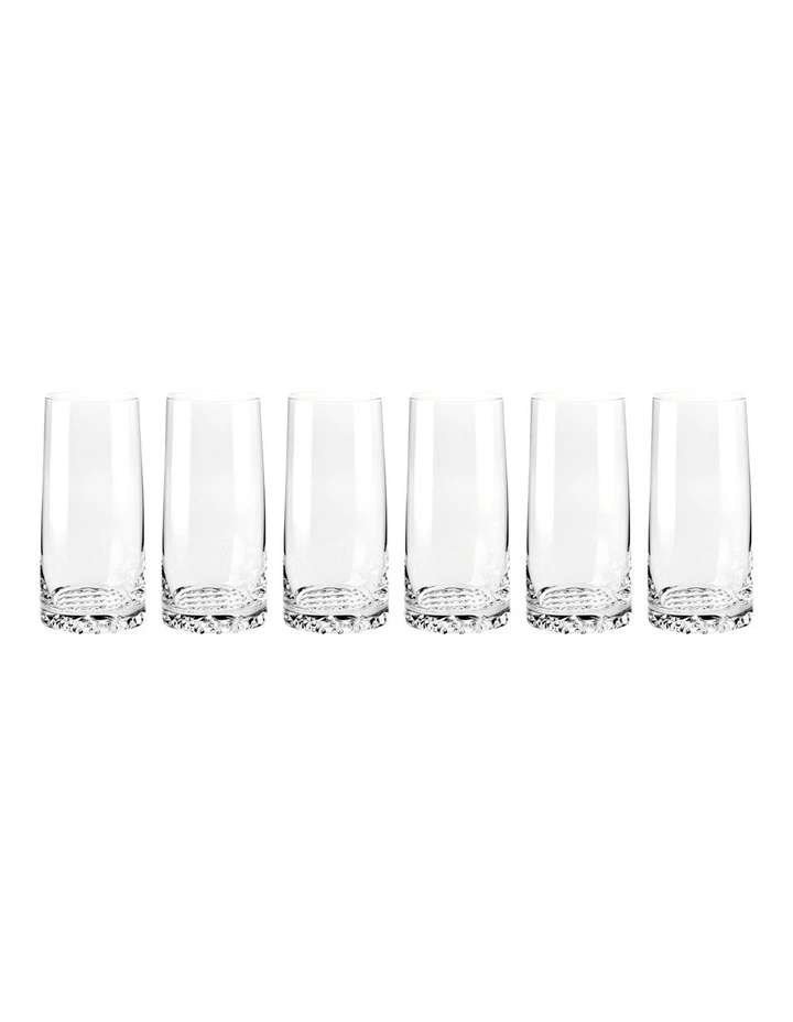 Fjord Highball Set of 6 in Clear image 1