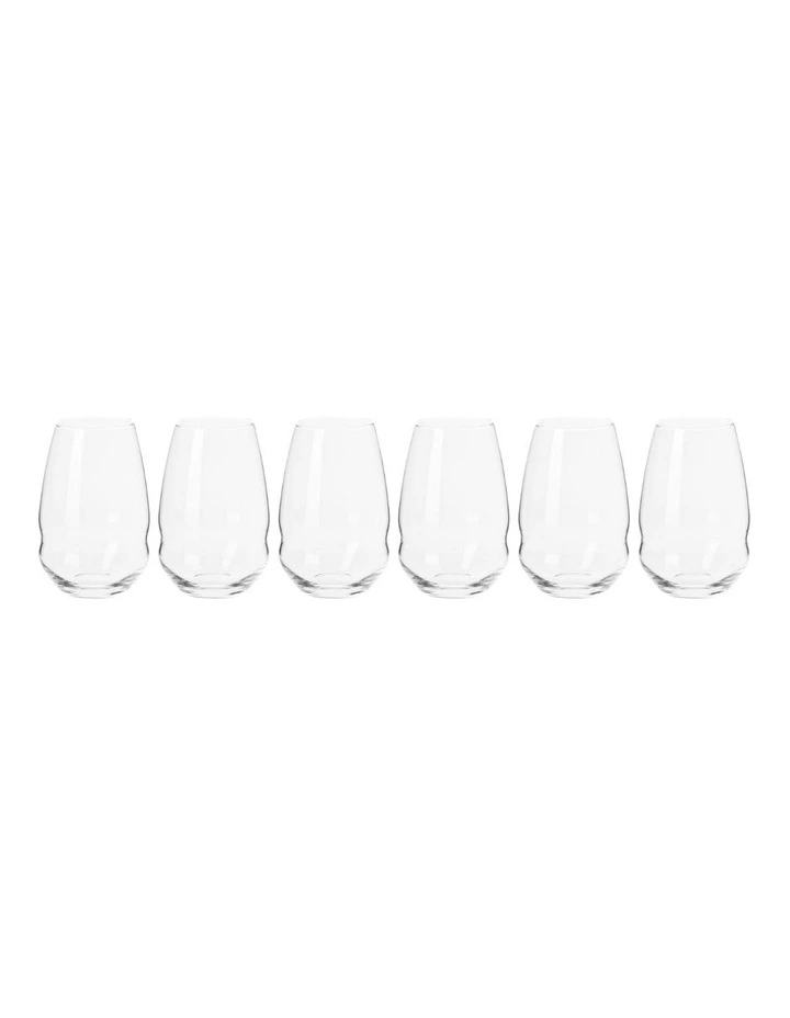 Inel Highball Glass Set of 6 in Clear image 1