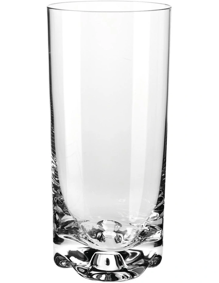 Mixology Highball Glass Set of 6 in Clear image 1