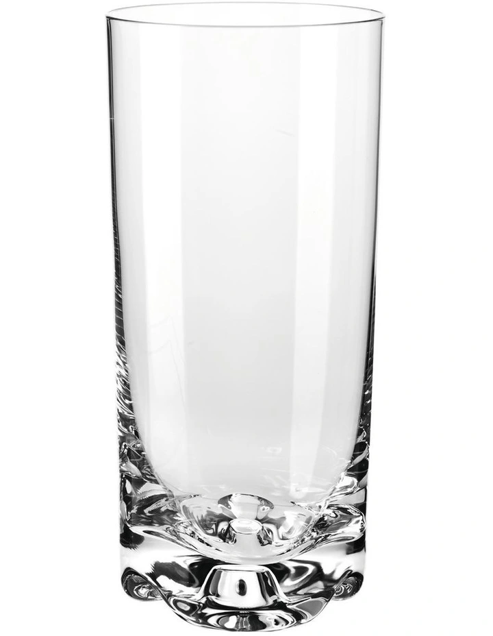Mixology Highball Glass Set of 6 in Clear image 2