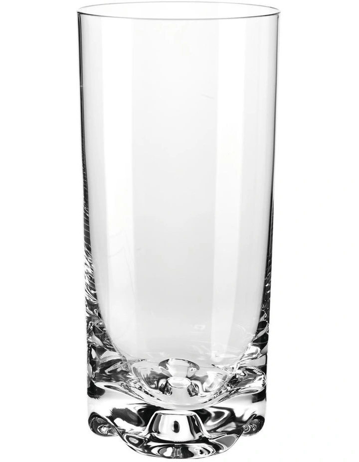 Mixology Highball Glass Set of 6 in Clear image 2