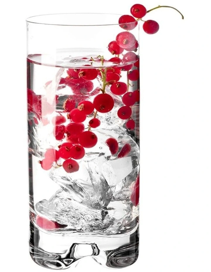Mixology Highball Glass Set of 6 in Clear image 3