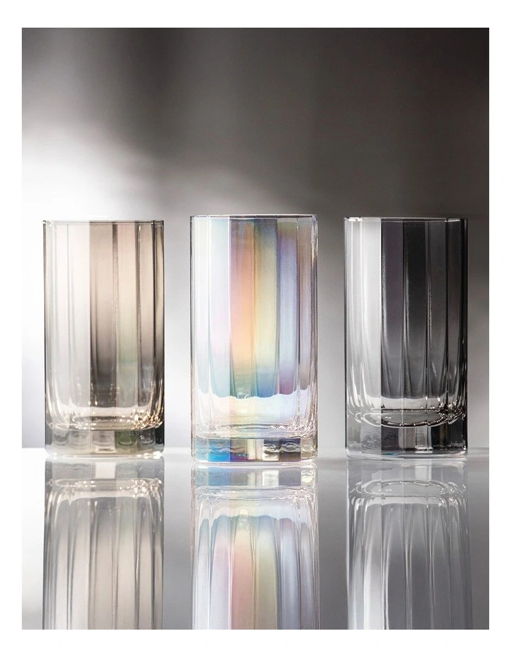 Ava Highball Tumbler 4 Pack in Multi image 3
