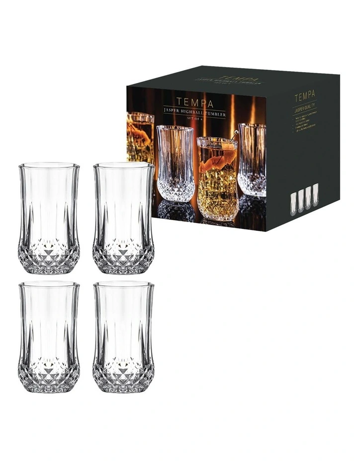 Jasper 4pk Highball Tumbler image 2