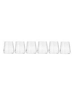 Avant Garde Tumbler Set 430ml 6 Piece Gift Boxed in Clear