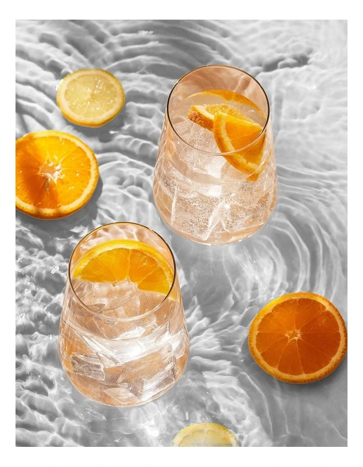 Avant Garde Tumbler Set 430ml 6 Piece Gift Boxed in Clear image 6