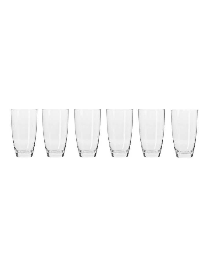 Harmony Highball Set of 6 Piece 560ml Gift Boxed in Clear image 1