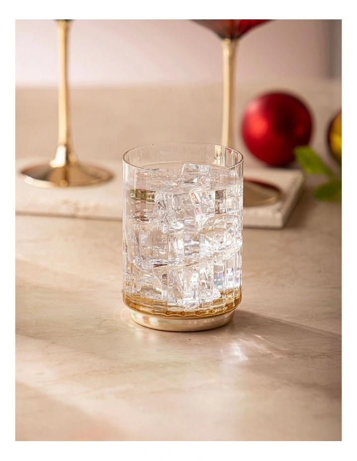Valentina Lowball Tumbler 2 Pack in Clear image 2