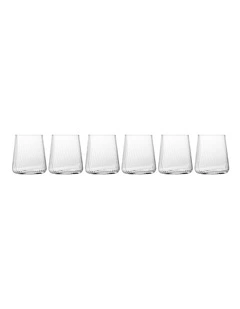 Avant Garde Lumi Tumbler Set of 6 430ml Gift Boxed in Clear