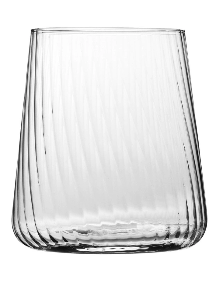 Avant Garde Lumi Tumbler Set of 6 430ml Gift Boxed in Clear image 2