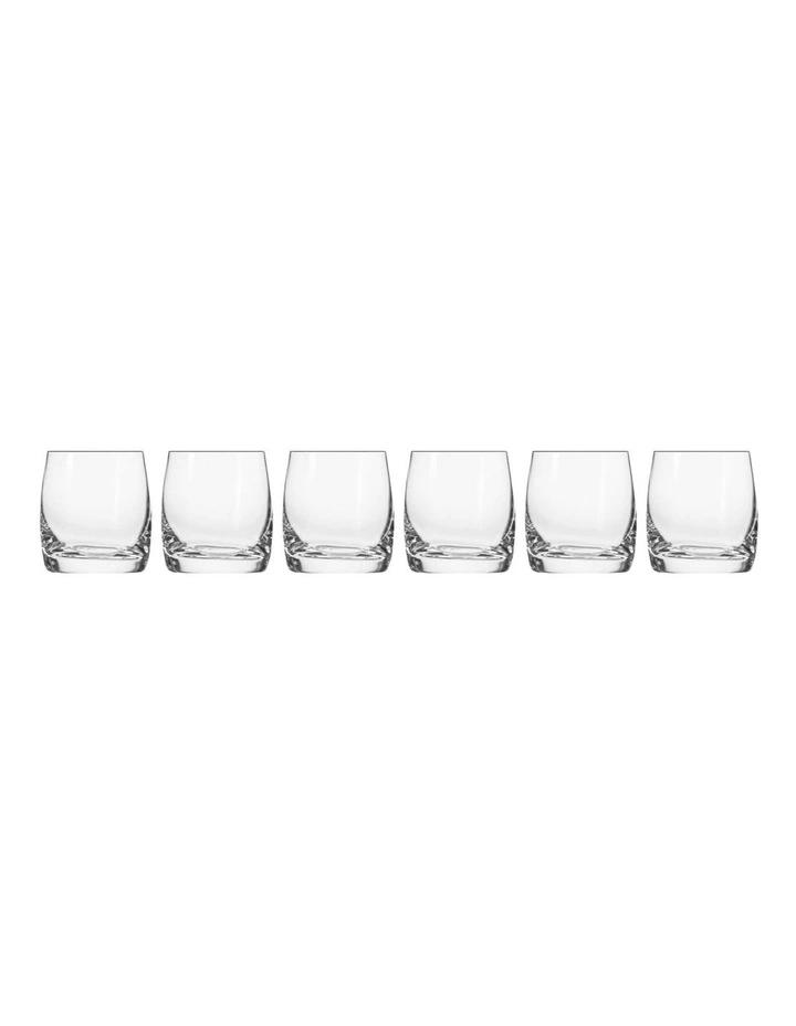Blended Double Old Fashion Glass Set of 6 in Clear image 1